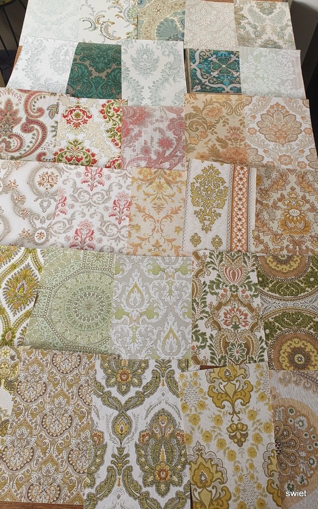 13326 DIY scrapbook papier vintage behang retro swiet, Ophalen of Verzenden
