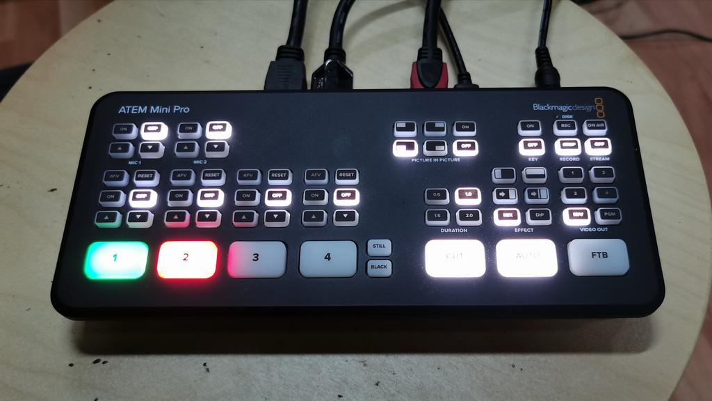Blackmagic Design ATEM Mini Pro Video Switcher, Ophalen of Verzenden, Zo goed als nieuw, Video