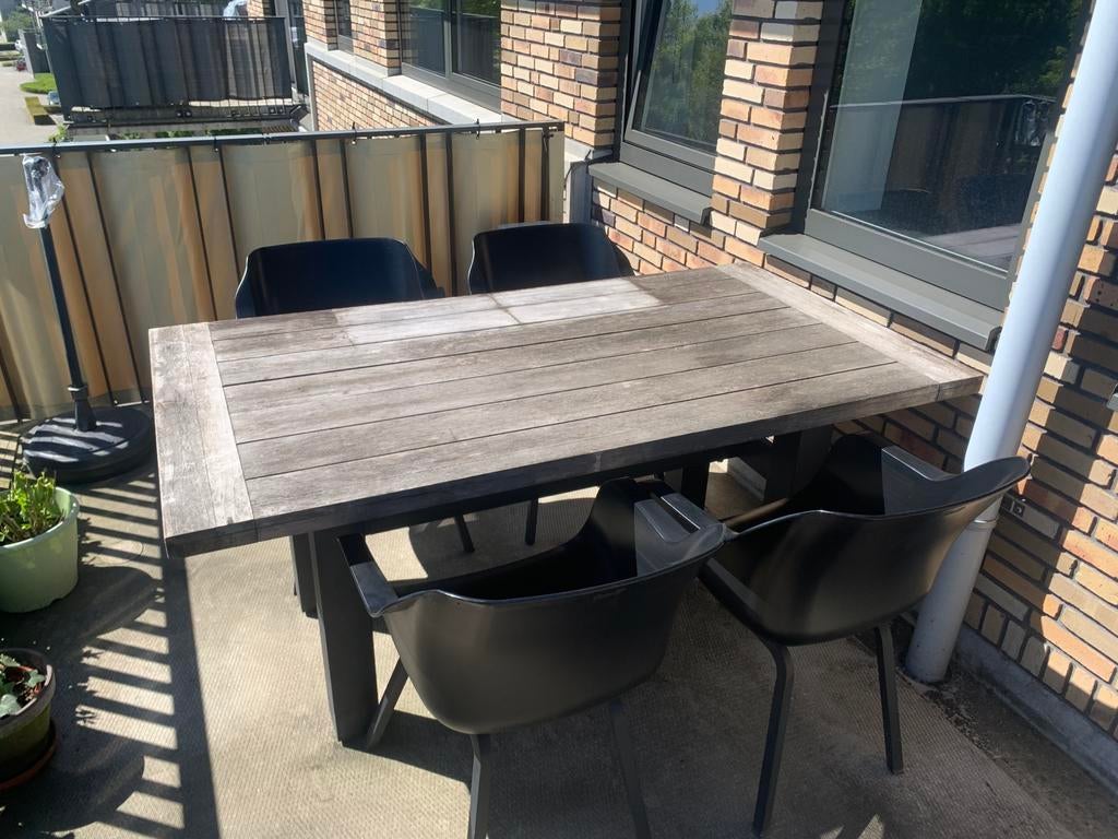 Tuinset gratis afhalen, Ophalen, Gebruikt, Kunststof