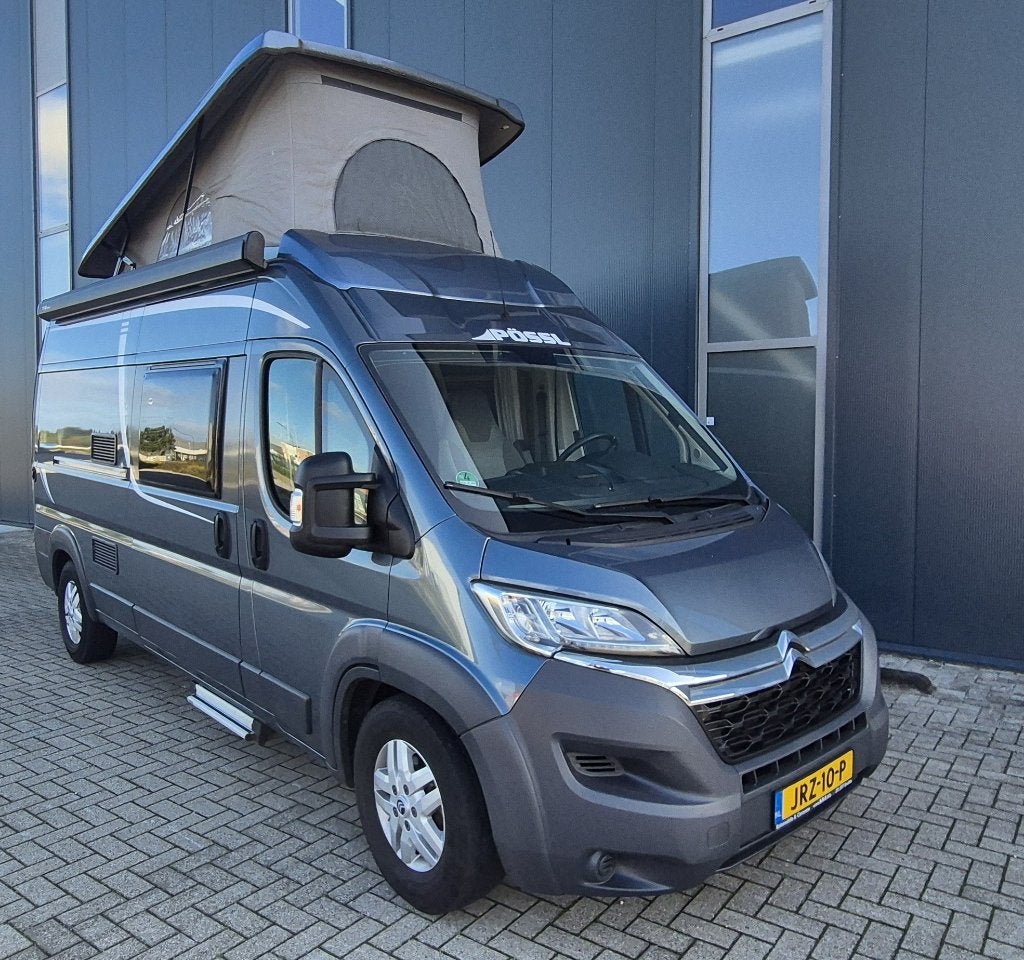 Camper Possl 2win Hefdak 163pk EUR6 Buscamper Citroen 2017, Chemisch toilet, Pössl, Elektrische ramen, Particulier
