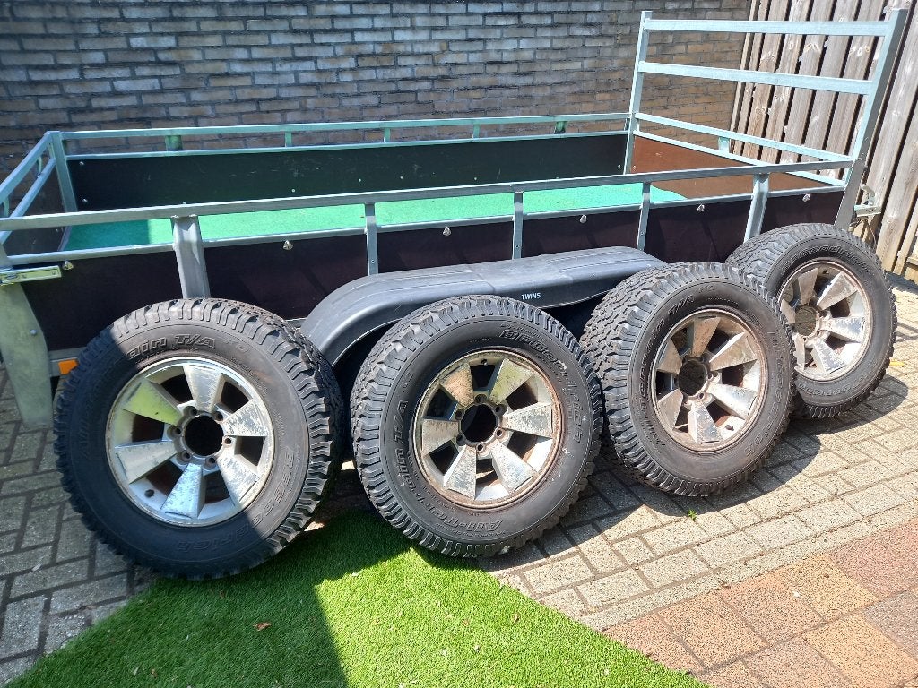 Velgen met Banden., Ophalen, 16 inch, Banden en Velgen, All Season
