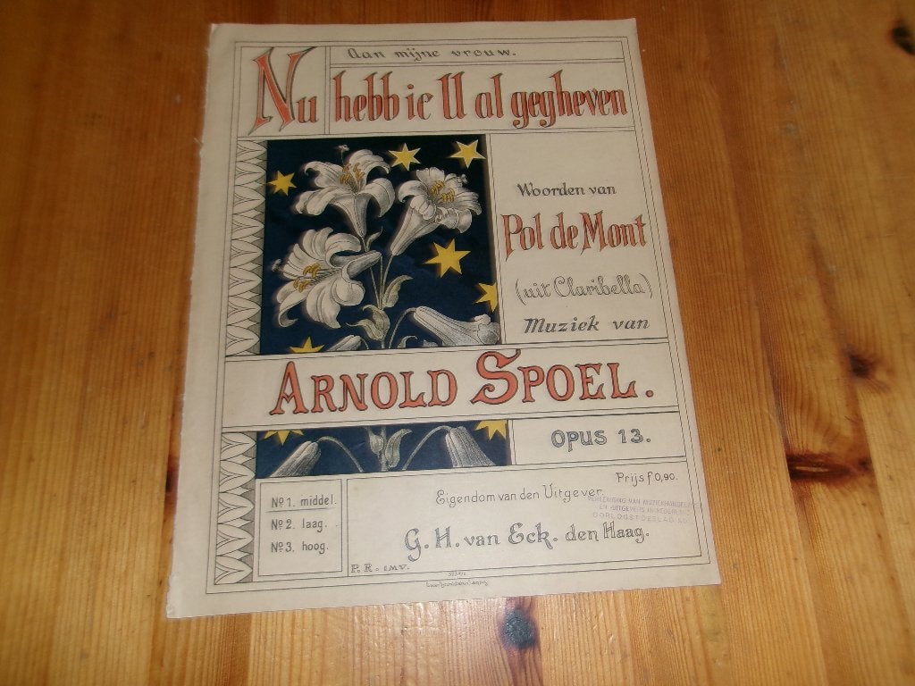 Arnold spoel, Zang, Gebruikt, Ophalen of Verzenden, Artiest of Componist