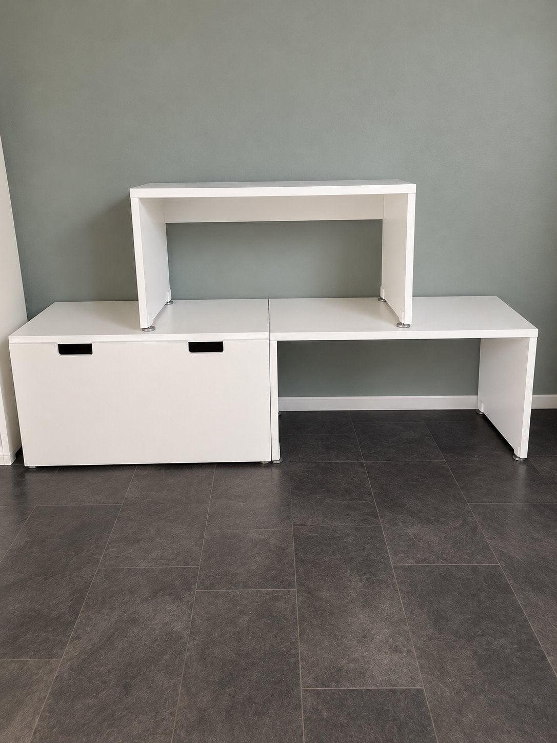 Ikea smastad bureau bank tafel met lades, Ophalen, Tafel(s)
