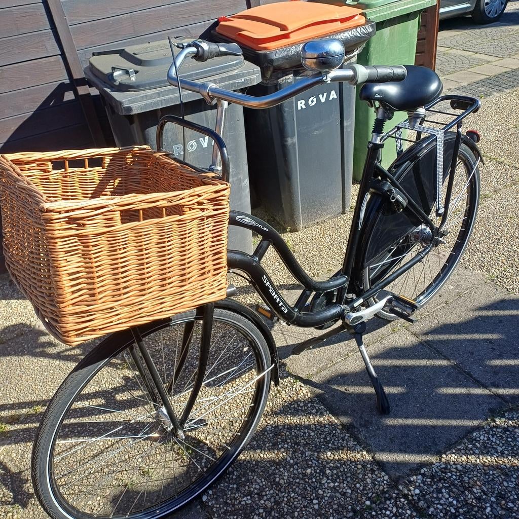 Sparta pikup  omafiets kleurzwart, Zo goed als nieuw, Ophalen, Sparta pikup, Overige typen