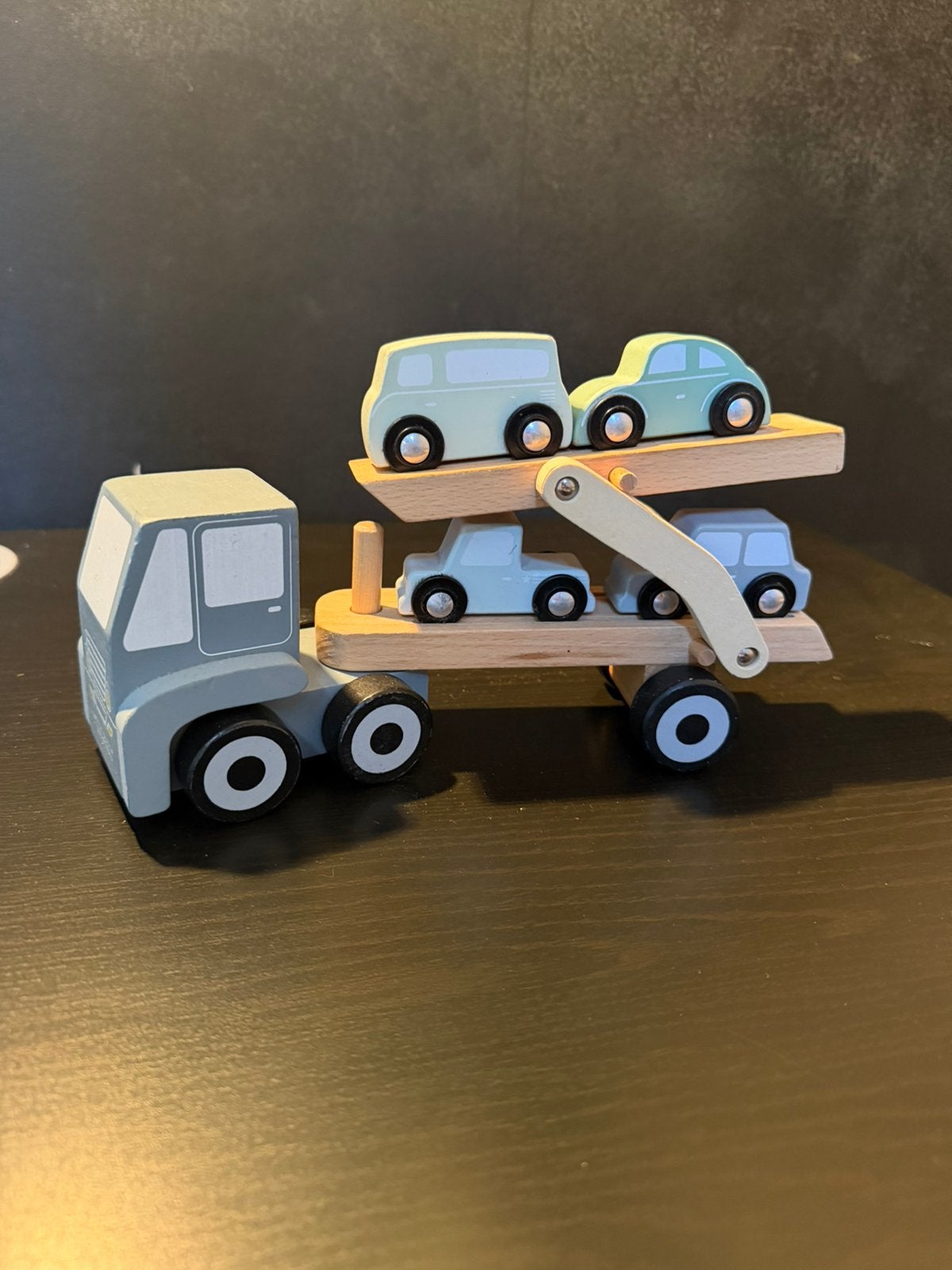 Little Dutch Vrachtwagen met auto’s, Ophalen of Verzenden, Zo goed als nieuw