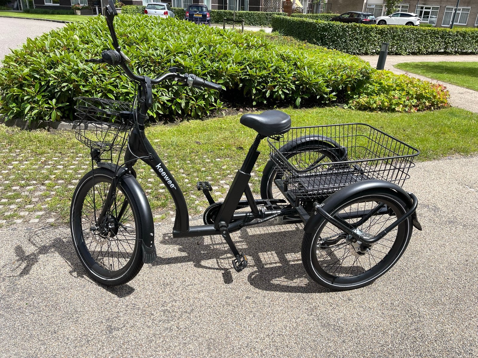 Keewee Bike Elektrische Driewieler Zwart, Ophalen, Gebruikt
