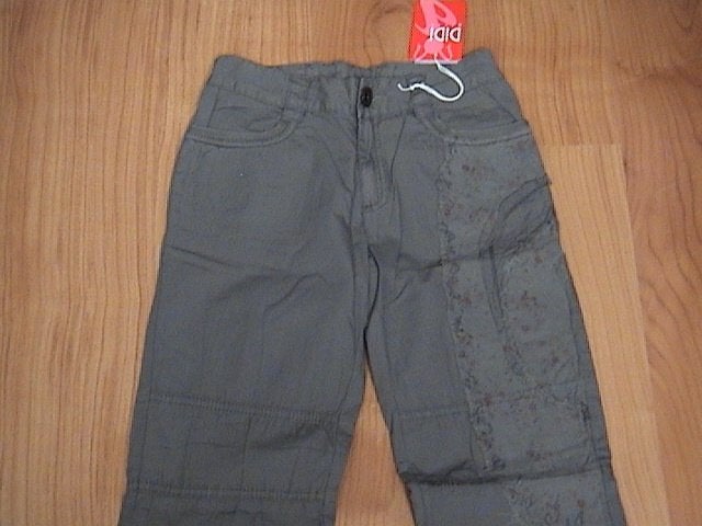 DIDI geweldig leuke NIEUWE groene broek + bloemen zomer lent, Kinderen en Baby's, Broek, Meisje, Nieuw, Ophalen of Verzenden