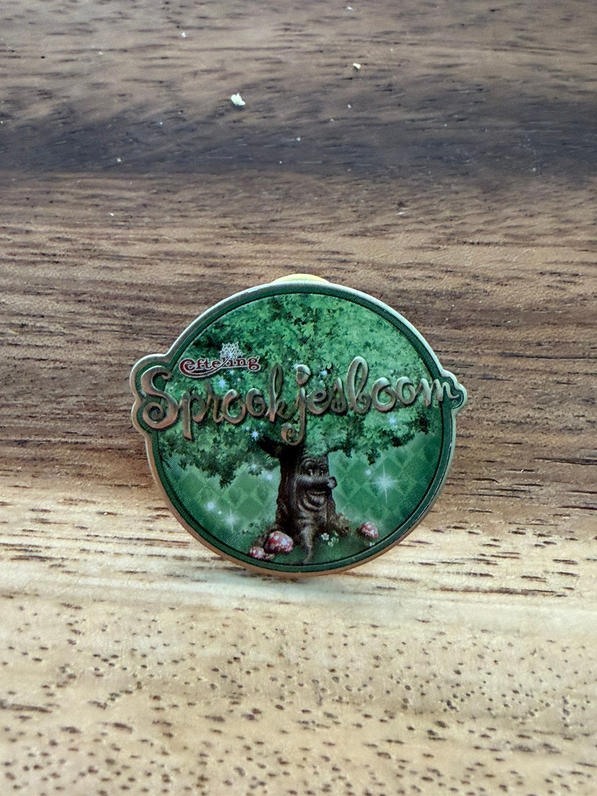 Efteling pin Sprookjesboom, Ophalen of Verzenden, Zo goed als nieuw, Button of Speldje