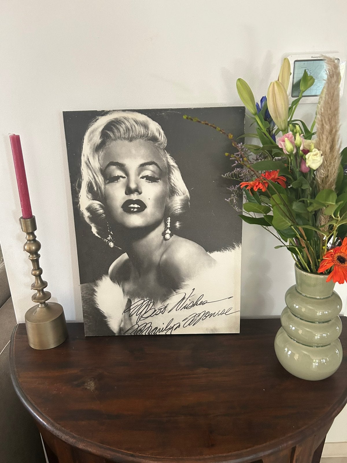 Marilyn Monroe portret op canvas, Ophalen, Nieuw