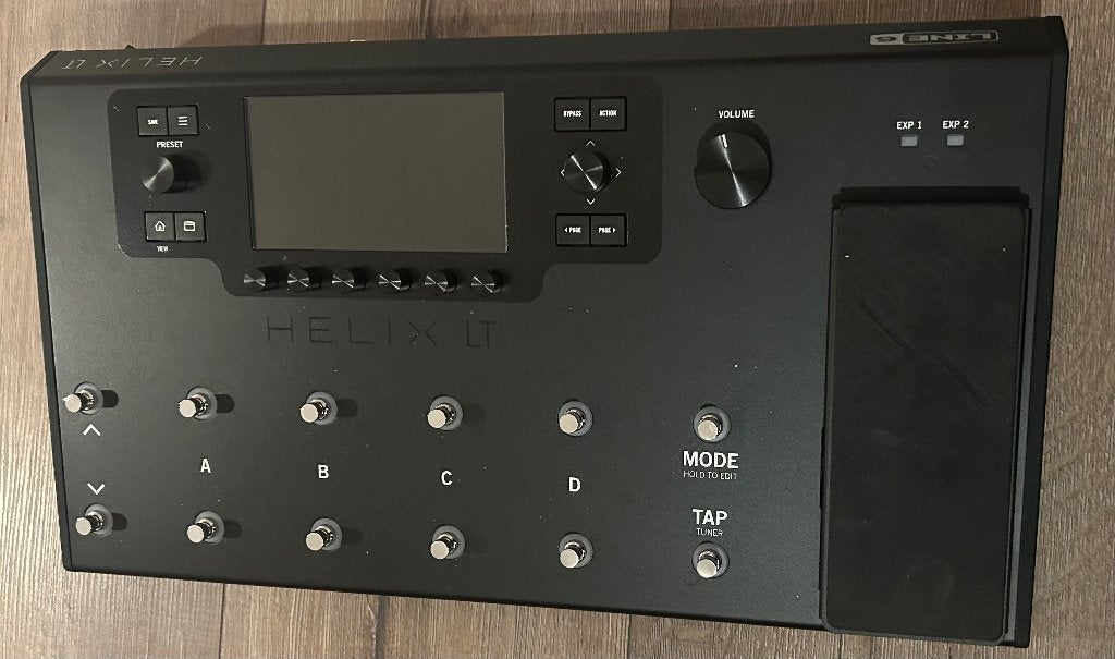 Line6 Helix LT + Line6 Helix backpack - als nieuw, Ophalen, Zo goed als nieuw, Multi-effect