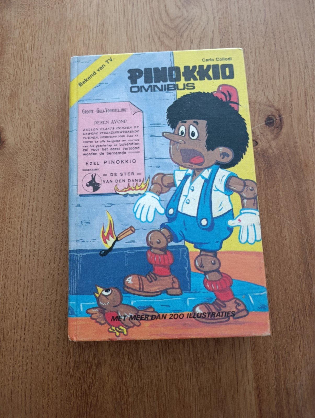 Pinokkio Omnibus - Carlo Collodi - Bekend van TV, Boeken, Ophalen of Verzenden, Gelezen, Carlo Collodi, Sprookjes