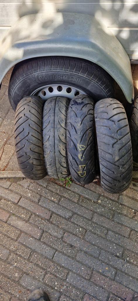 Tekoop 12inch banden zie omschrijving, Ophalen of Verzenden, Gebruikt, Overige typen, Overige merken