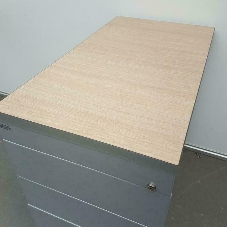 professionele Brink grijze standcontainers ladekasten, Ophalen, Gebruikt, 5 laden of meer, 50 tot 100 cm