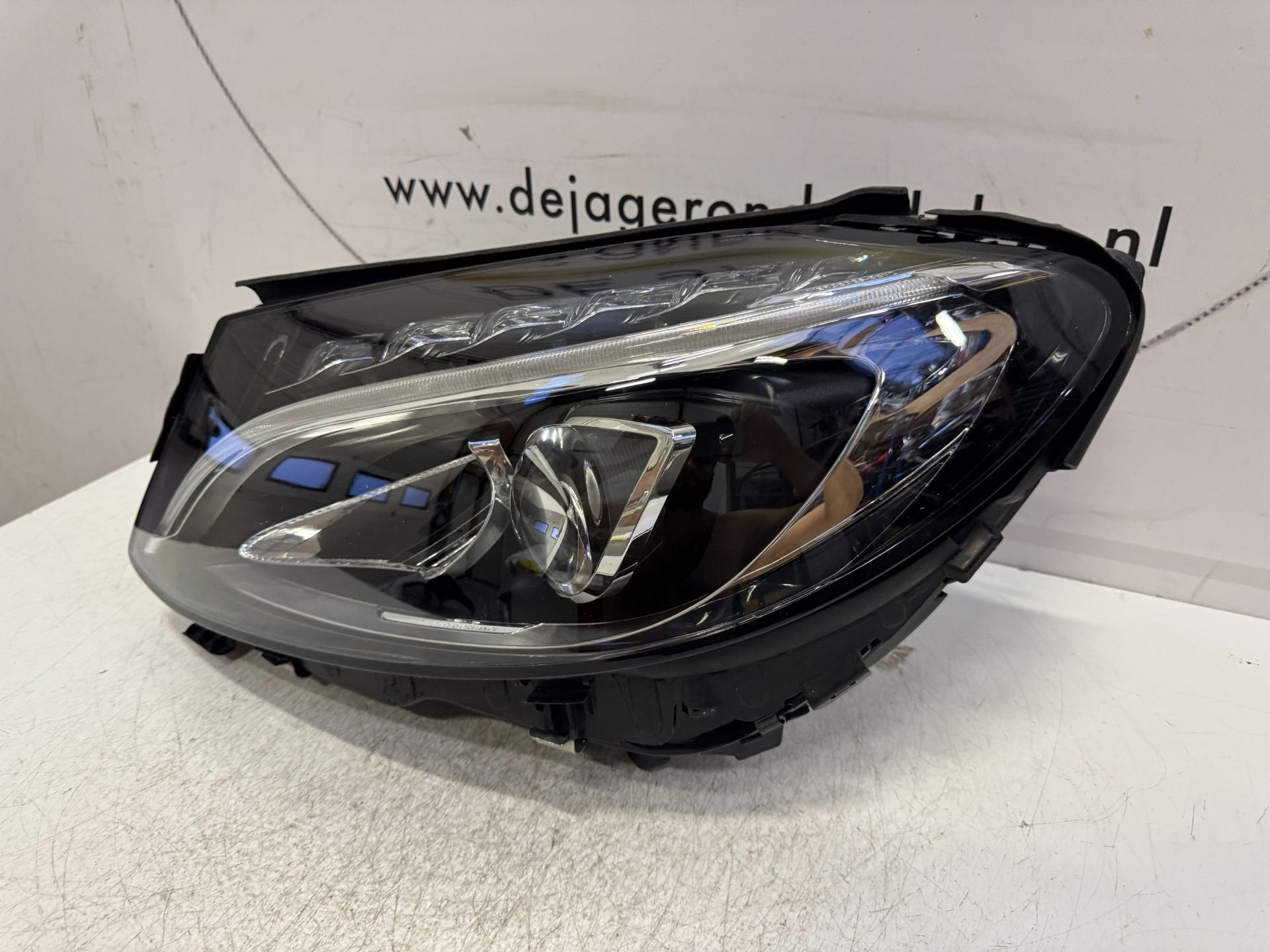 W205 C KLASSE LED HIGH PERFORMANCE KOPLAMP LINKS A2059062504, Gebruikt, Mercedes-Benz AG, Mercedes-Benz, Ophalen of Verzenden