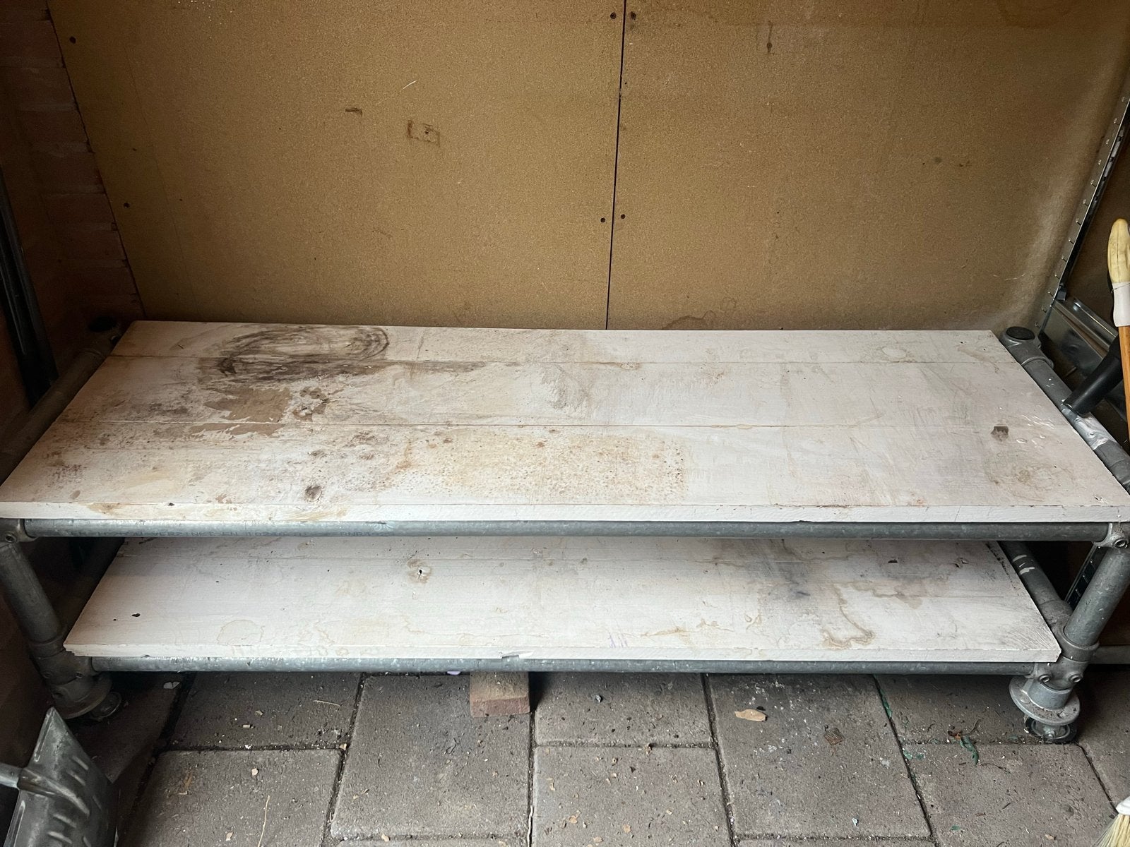 Industrieel Audio Video Meubel, Huis en Inrichting, Ophalen, Gebruikt, 25 tot 50 cm, Minder dan 100 cm