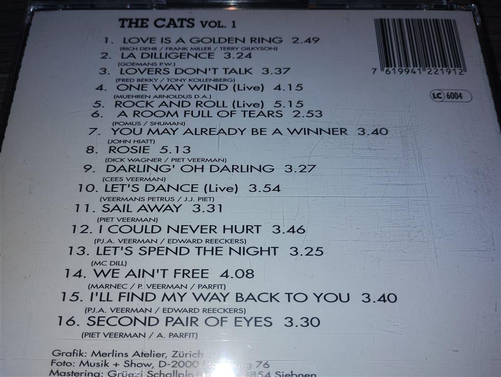 The Cats - Vol. 1 One Way Wind, Ophalen of Verzenden, Zo goed als nieuw