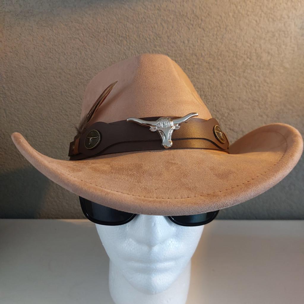 Western Style Cowboy Hat, Ophalen of Verzenden, Nieuw, One size fits all