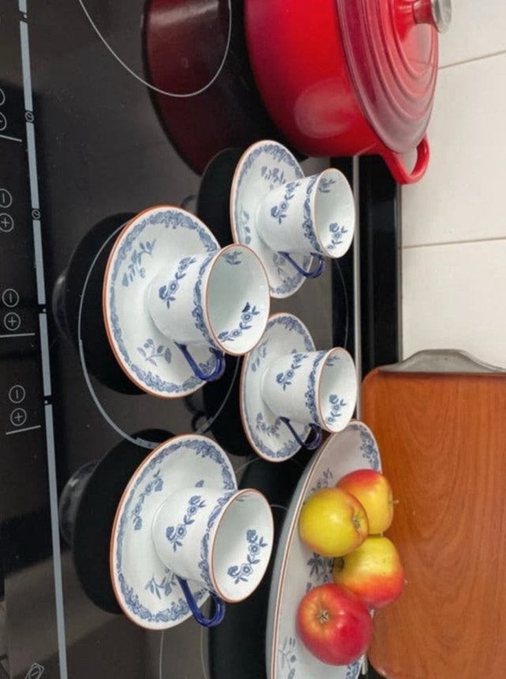 Rōrstrand Ostindia kop- en schotels, Ophalen of Verzenden, Zo goed als nieuw, Overige stijlen, Kop(pen) en/of Schotel(s)