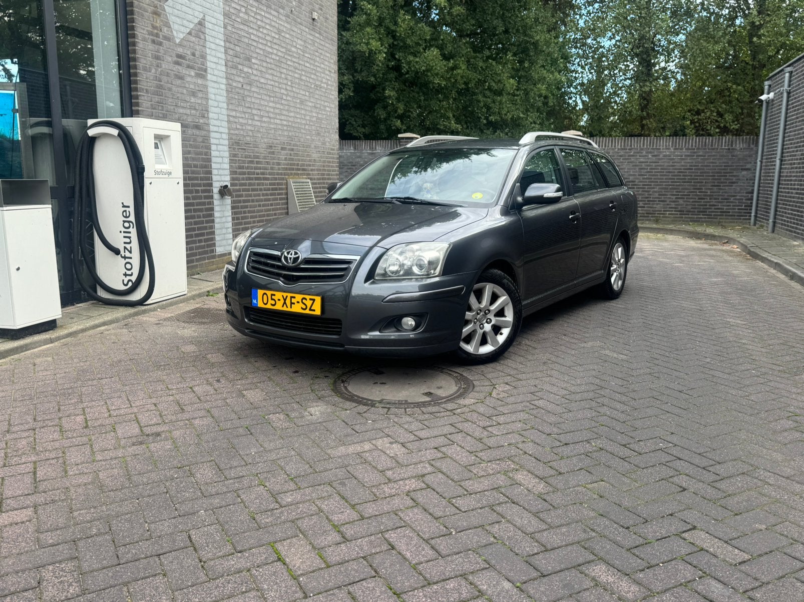 Toyota Avensis 2.0 16V Vvt-i Wagon AUT 2007 Grijs, Auto's, 1998 cc, Avensis, 1370 kg, 4 cilinders