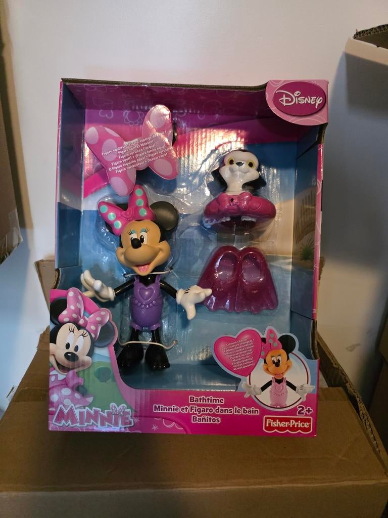 Disney Minnie Mouse Badtijd Speelset - Fisher-Price, Verzamelen, Disney, Disney, Onbekend, Nieuw, Ophalen of Verzenden