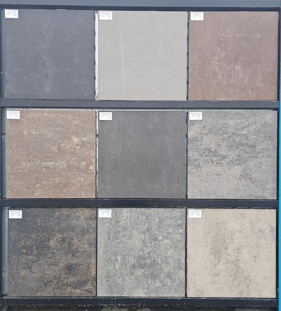 Terrastegel 60x60x4, Tuin en Terras, Tegels en Klinkers, Nieuw, Ophalen of Verzenden, 10 m² of meer, Beton