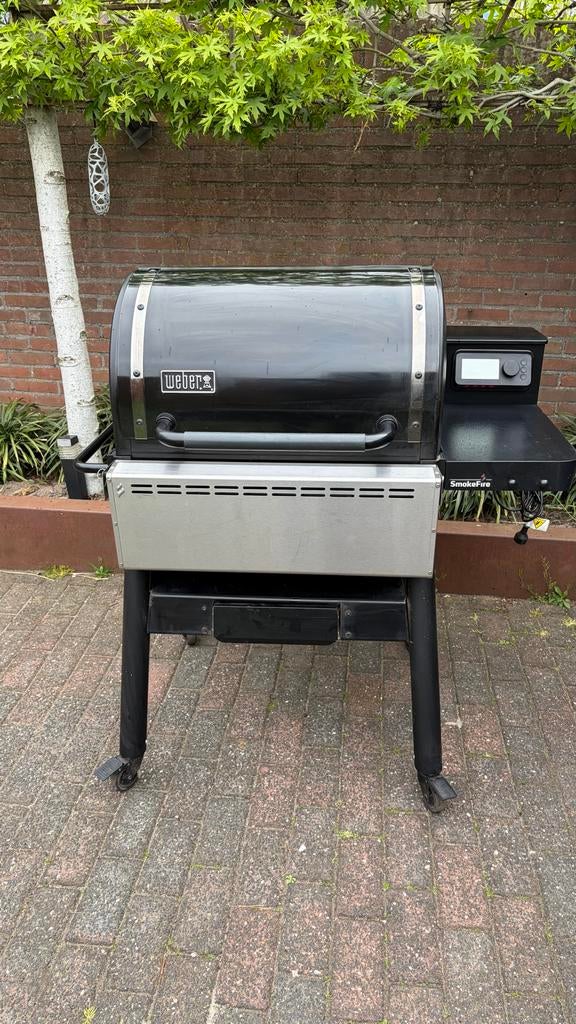 Weber Smokefire pellet BBQ, Ophalen