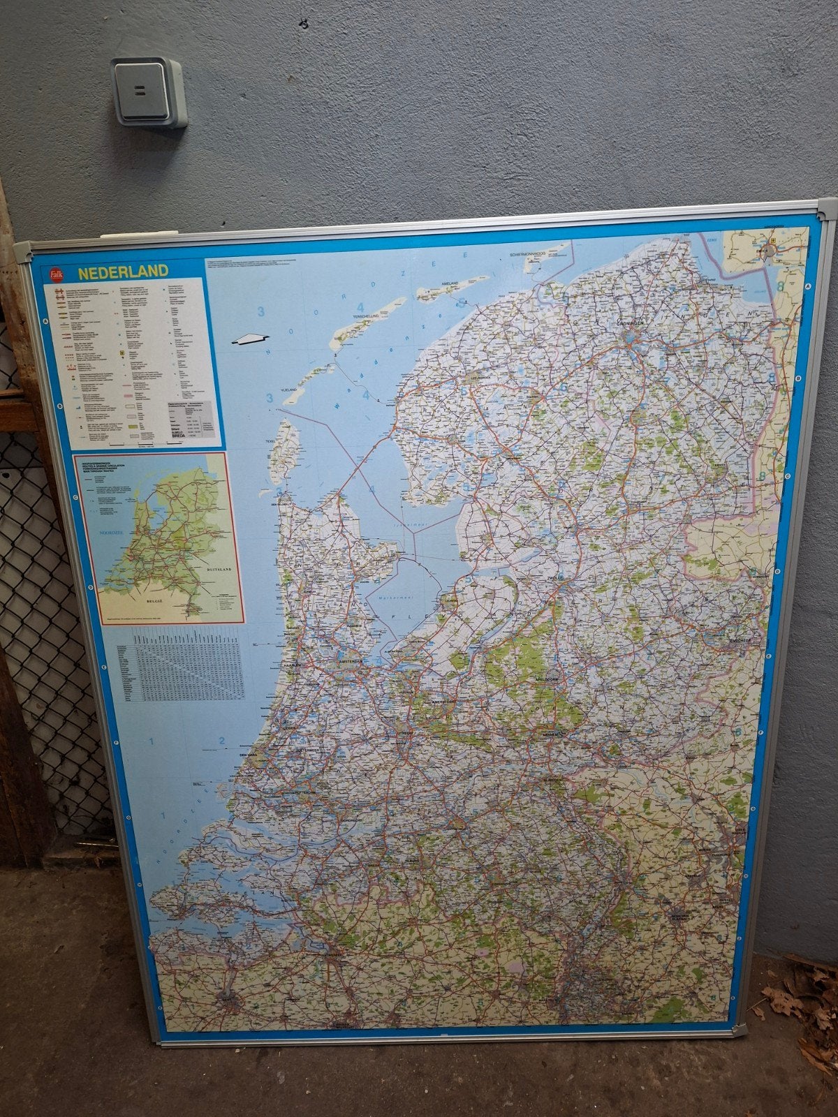 Grote Falk whiteboard landkaart Nederland, 2000 tot heden, Landkaart, Nederland, Ophalen