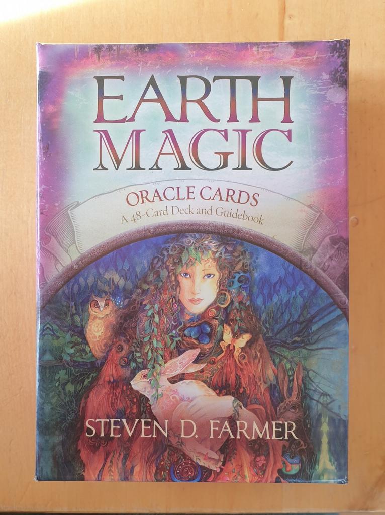 Earth Magic Oracle Cards, Steven D. Farmer, Ophalen of Verzenden, Zo goed als nieuw, Tarot of Kaarten leggen, Overige typen