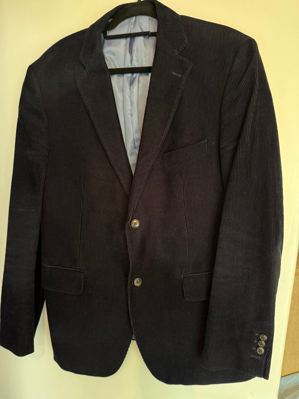 Mc Gregor destinction corduroy, Kleding | Heren, Ophalen of Verzenden, Gedragen, Maat 52/54 (L), Blauw