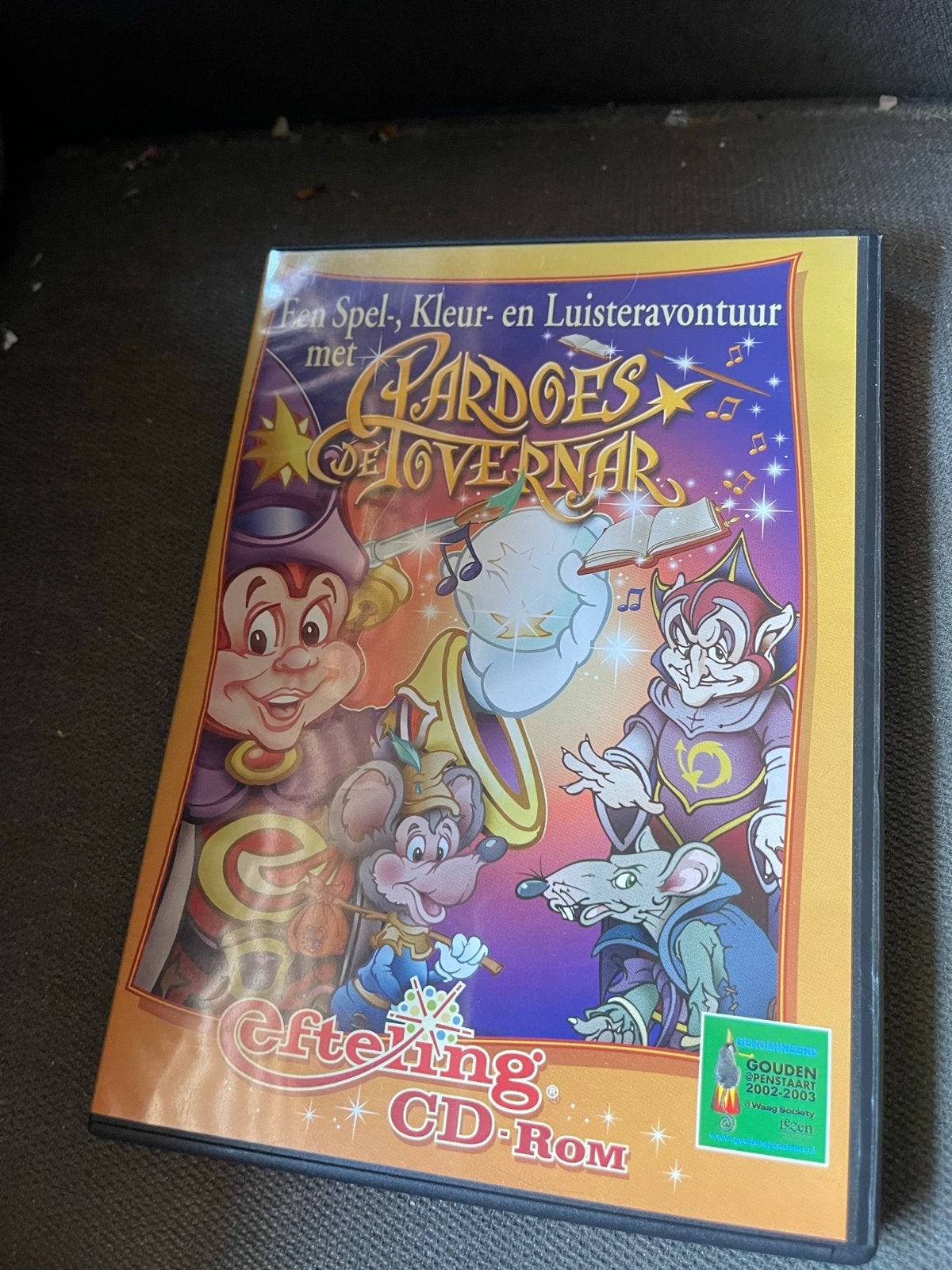Efteling CD-ROM: Pardoes de Tovernar (PC, 2002), Avontuur en Actie, 1 speler, Ophalen of Verzenden, Zo goed als nieuw