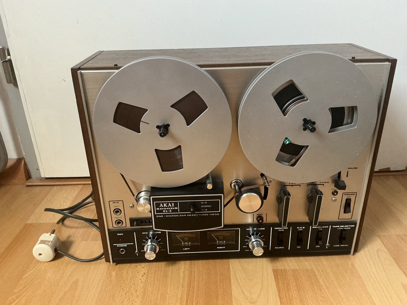 Akai 4000DS mk2, Ophalen, Bandrecorder