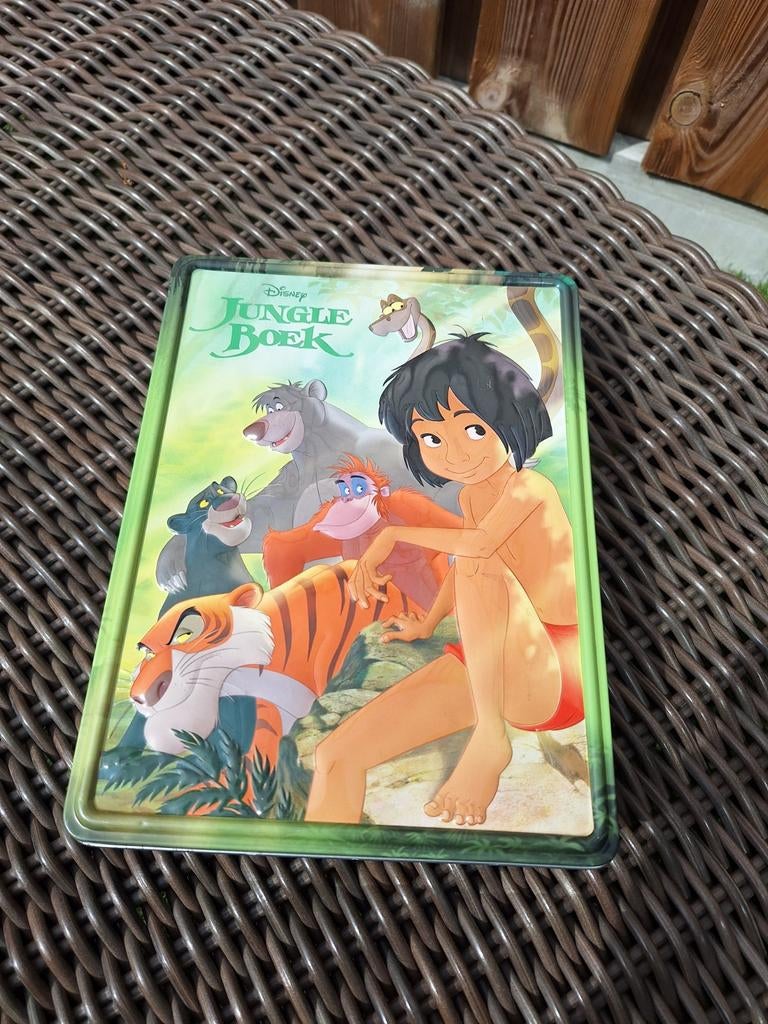 Disney Jungle Boek Blik - Verzamelobject, Ophalen of Verzenden, Gebruikt, Overige, Overige merken