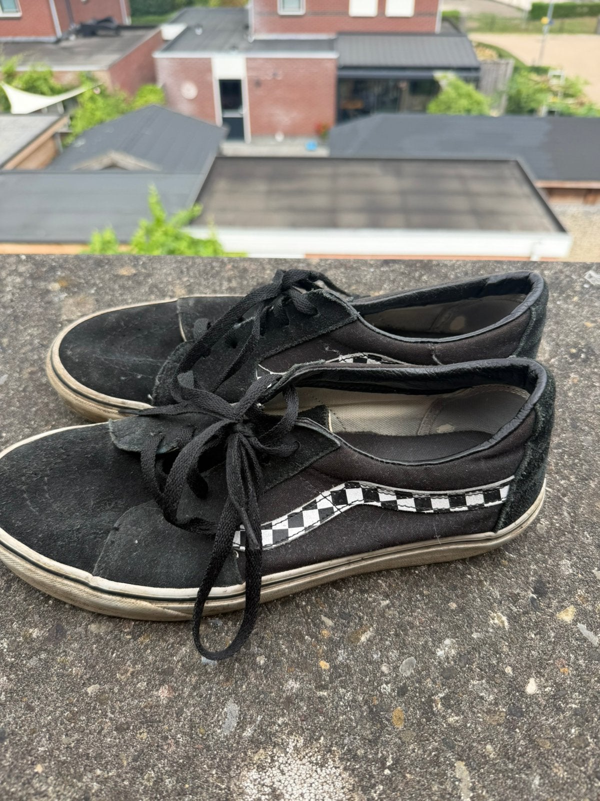 Vans sneaker, Verzenden, Zwart, Sneakers of Gympen, Gedragen
