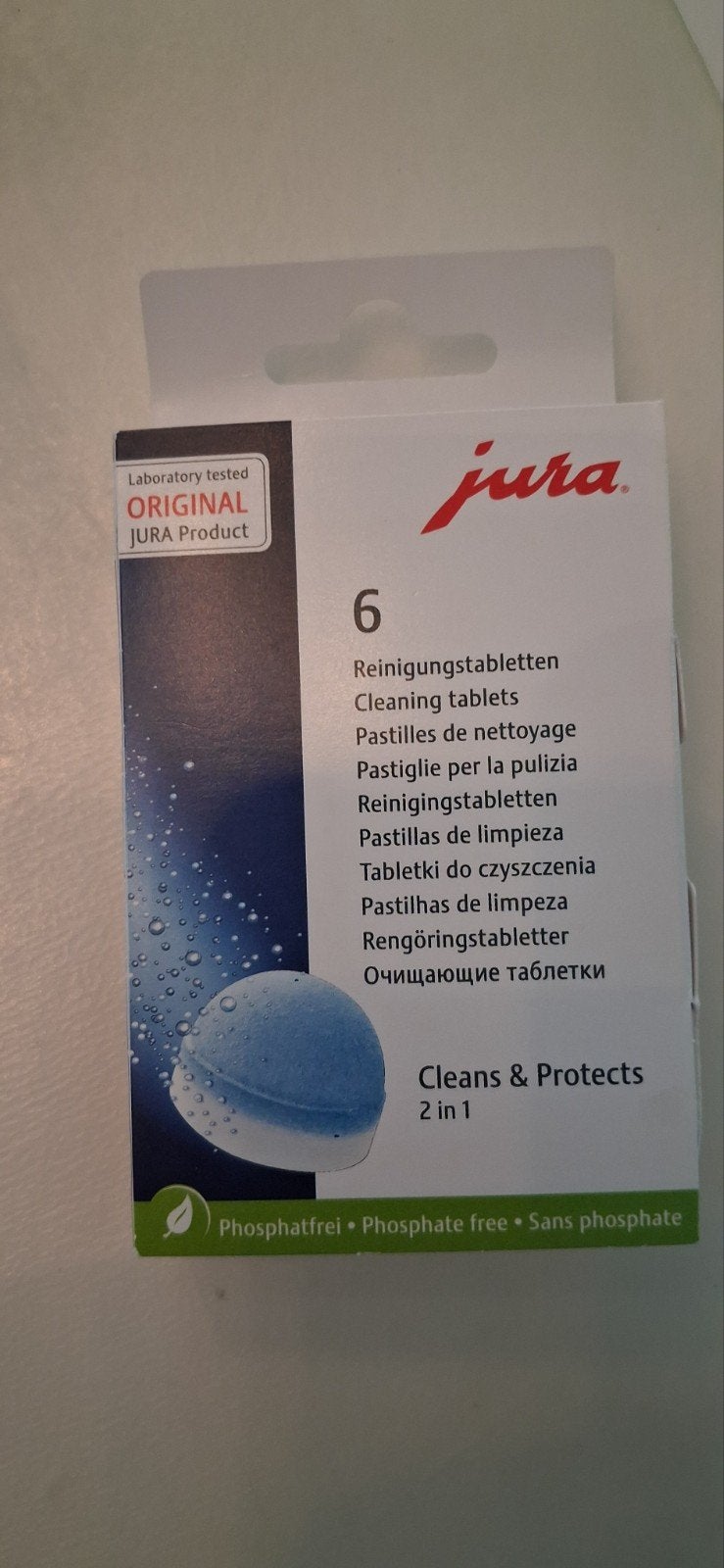 Jura Reinigingstabletten 6 stuks - Origineel Product, Ophalen of Verzenden, Nieuw