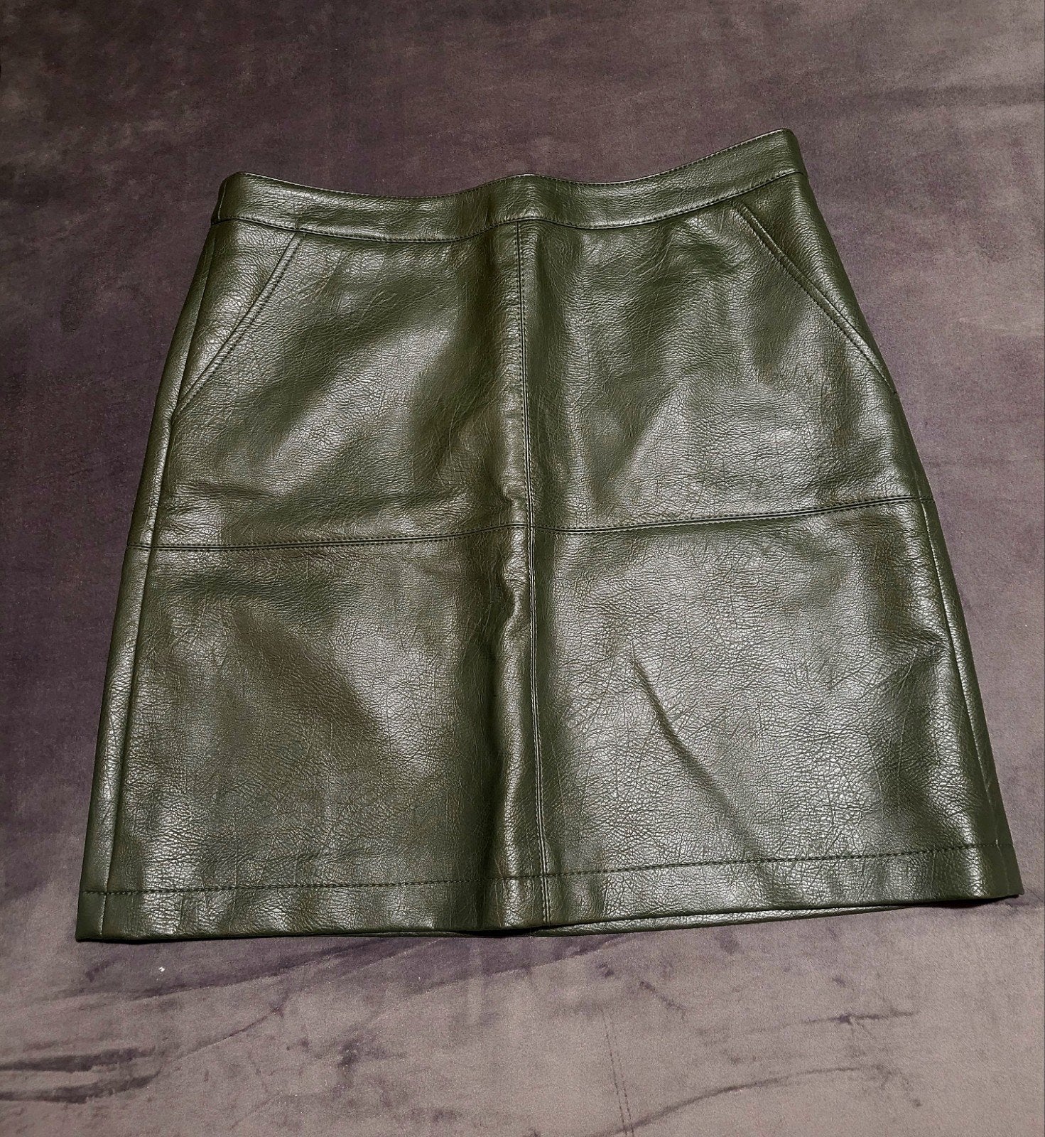Hema Groene Kunstleren Rok Maat M, Kleding | Dames, Rokken, Maat 38/40 (M), Nieuw, Ophalen of Verzenden, Hema
