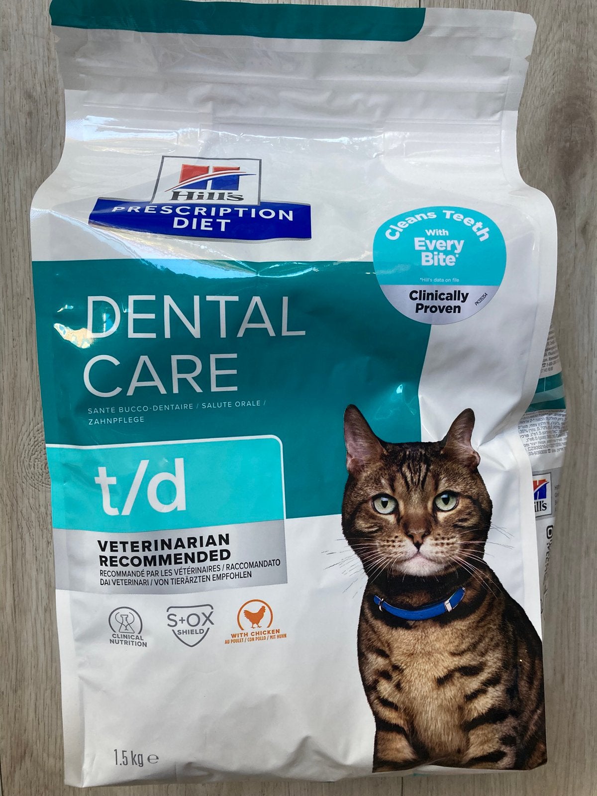 Gebitsbrokken: Hill's Prescription Diet Feline T/D, Dieren en Toebehoren, Dierenvoeding, Ophalen of Verzenden, Kat