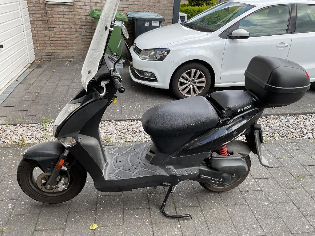 Kymco snorscooter (blauw kenteken), Ophalen, Gebruikt, 50 cc, Maximaal 25 km/u