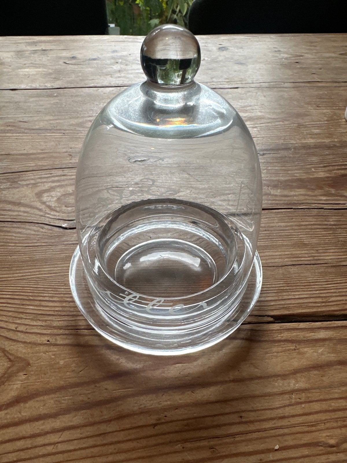 Rivièra Maison Salted Butter Botervloot Glas, Ophalen of Verzenden, Zo goed als nieuw, Riviera Maison, Glas