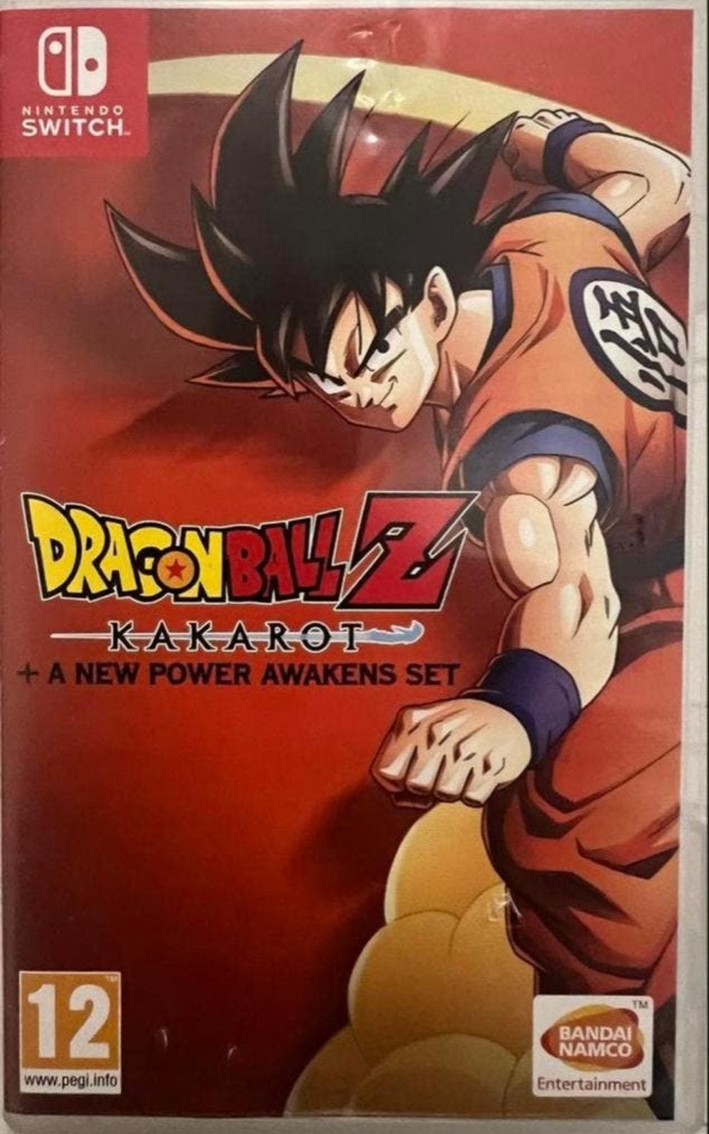 Dragon Ball Z Kakarot + A New Power Awakens Set Switch, Ophalen of Verzenden, Zo goed als nieuw, Switch Original, Met games