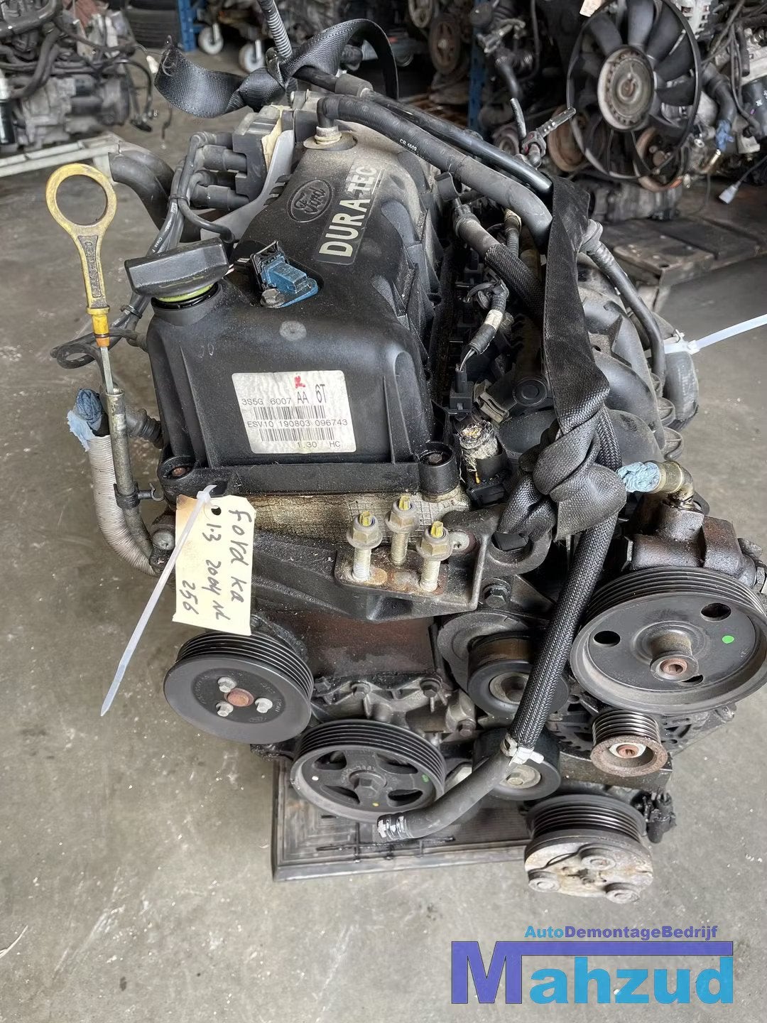 FORD KA 1.3 1.3I Motorblok A9A A9B Motor 1996-2008, Auto-onderdelen, Motor en Toebehoren, Gebruikt, Info@ford.com, Ophalen of Verzenden