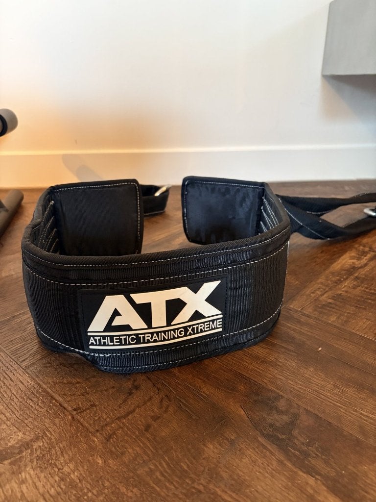 ATX belt squat heupgordel + ATX tricepstouw lang (camel), Ophalen of Verzenden, Gebruikt, Armen, Overige typen