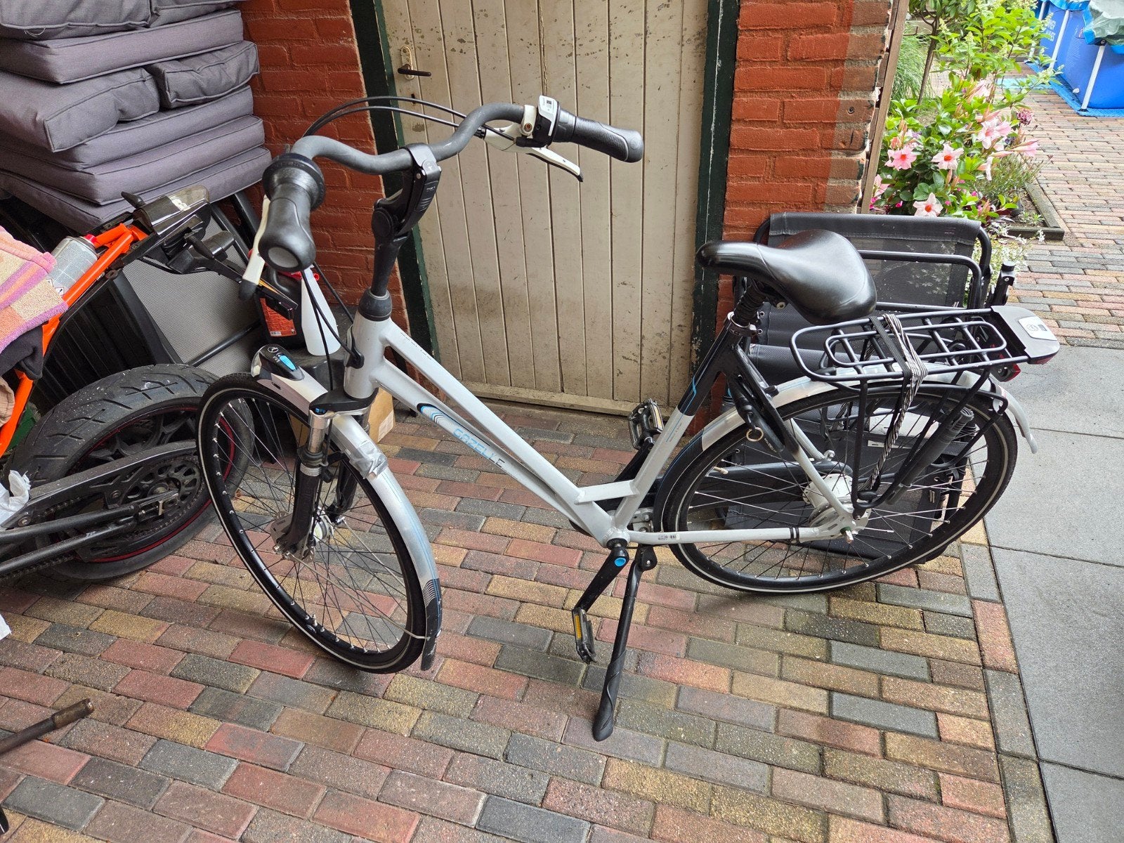 Gazelle Eclipse Damesfiets, Ophalen, Gebruikt, Velgrem, Versnellingen