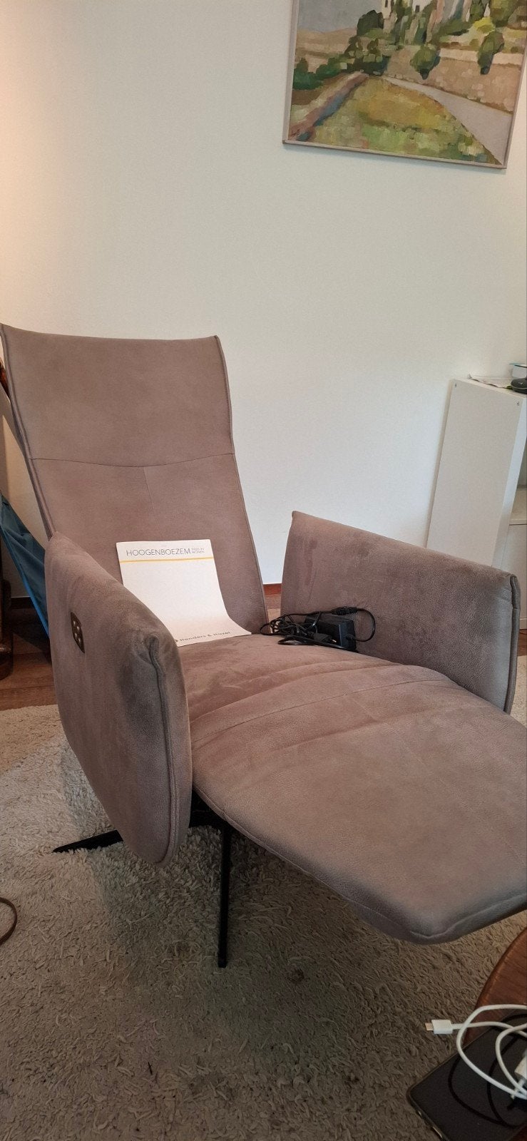 Kamia relaxfauteuil microleder Kentucky Sg 03, Ophalen, 50 tot 75 cm