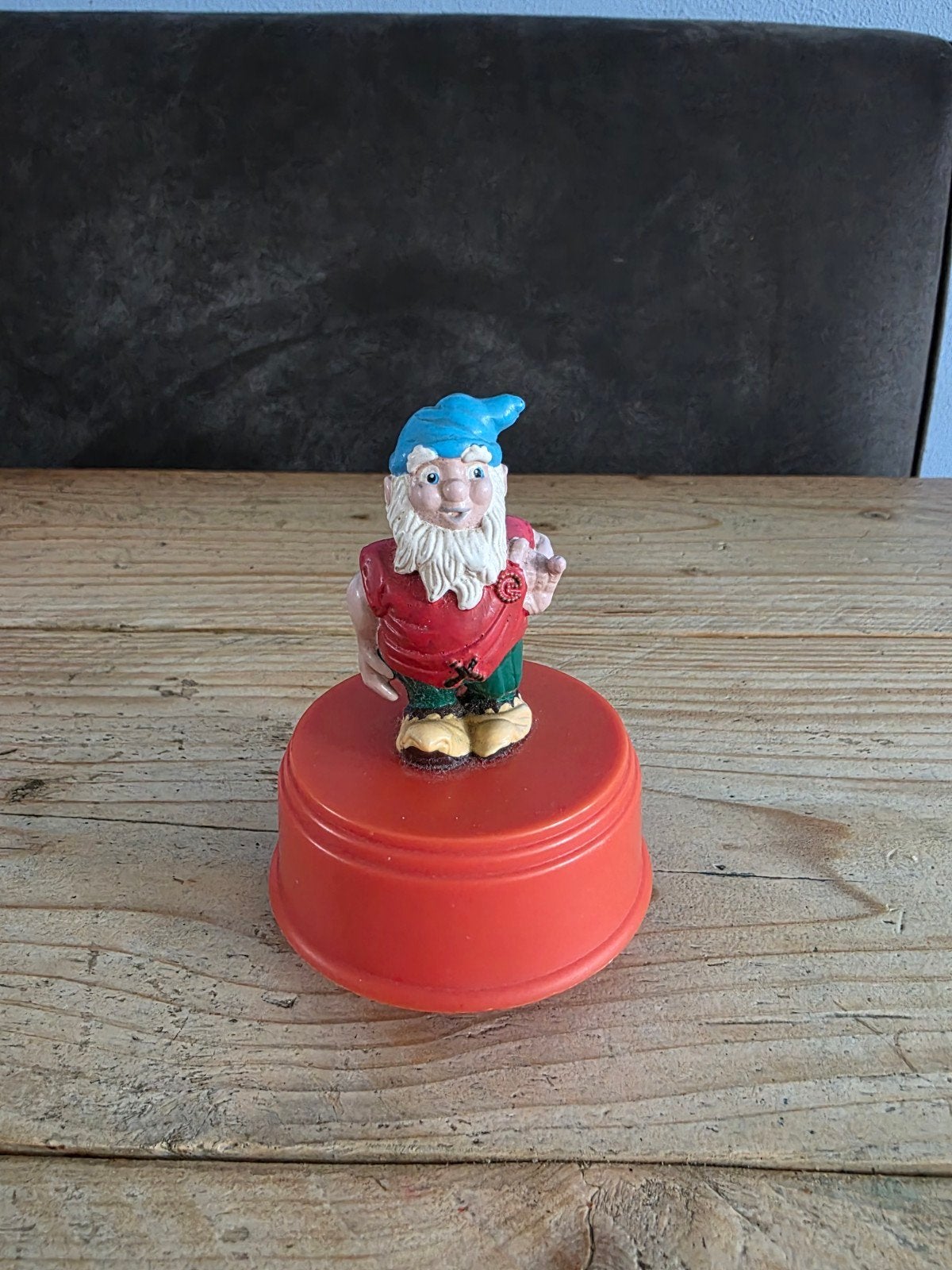 Vintage Efteling Muziekdoosje Kabouter Anton Pieck Efteling, Verzamelen, Efteling, Ophalen of Verzenden, Zo goed als nieuw, Beeldje of Poppetje