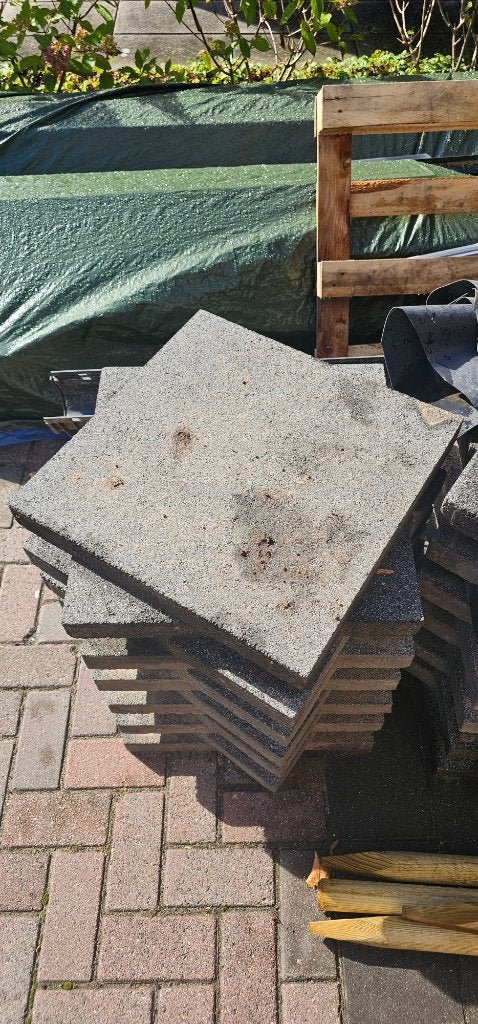 Terrastegels, Tuin en Terras, Tegels en Klinkers, Ophalen, Gebruikt, 5 tot 10 m², Beton