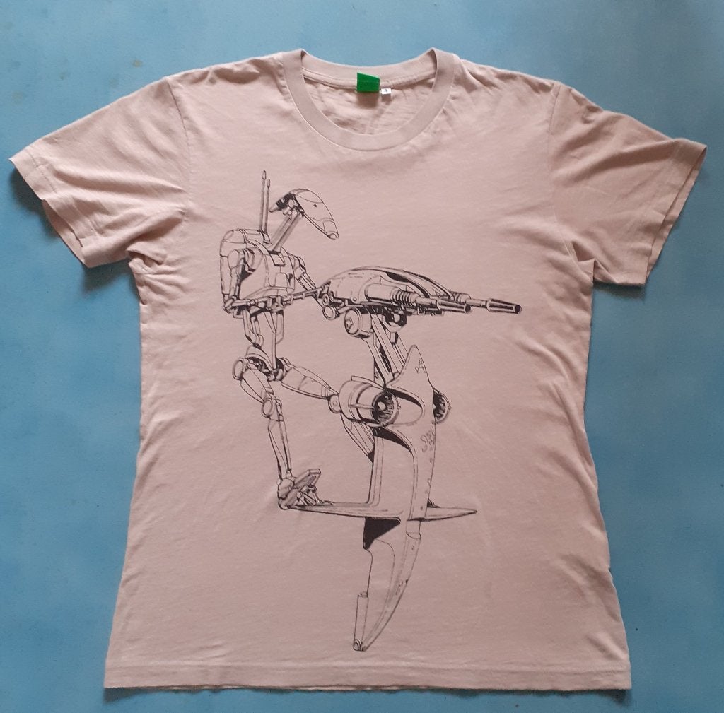 UNIQLO  Star Wars Battle Droid  T shirt Japan.Size S, Kleding | Heren, T-shirts, Ophalen of Verzenden
