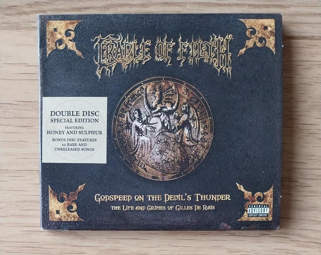 Cradle of Filth - Godspeed on the Devil's Thunder 2CD, Ophalen of Verzenden