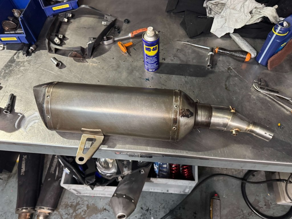 Akrapovic demper Yamaha tricity 300, Niet ingevuld, Gebruikt, Verzenden, Niet ingevuld