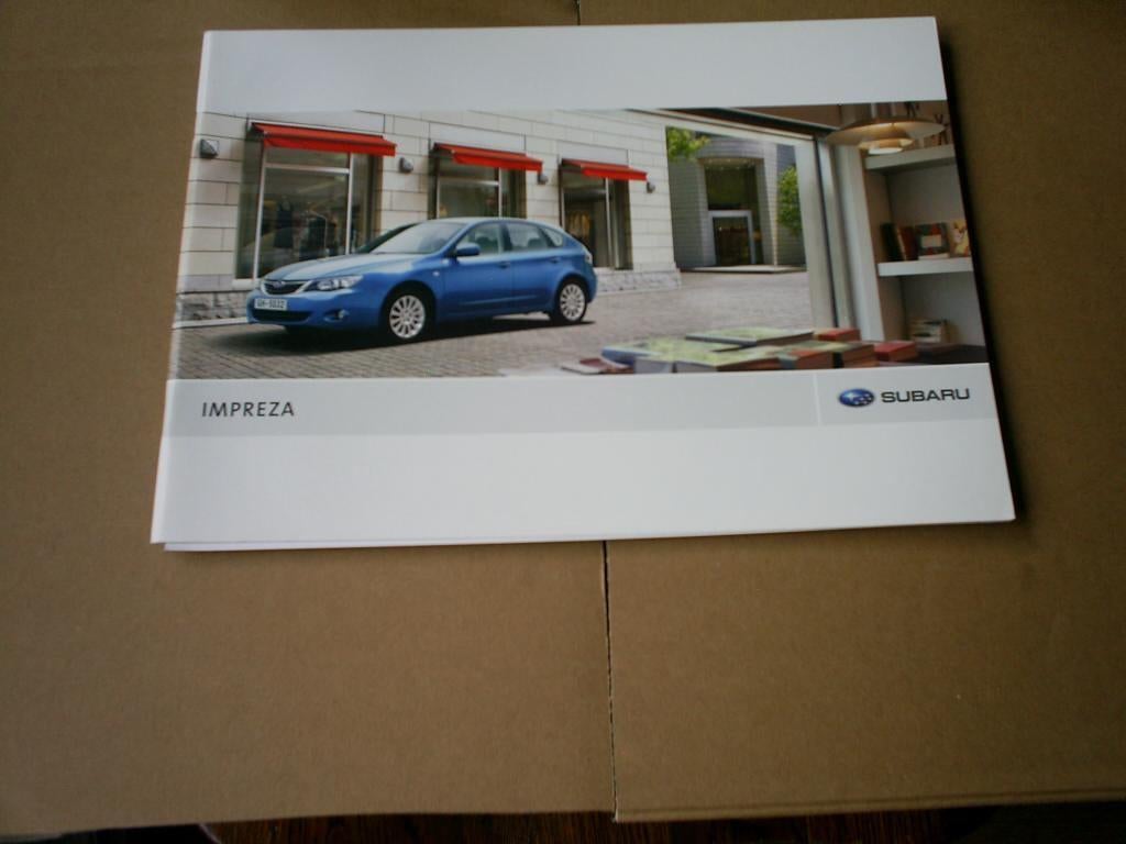 Subaru Impreza 2008 40 pag., Verzenden, Zo goed als nieuw, Algemeen