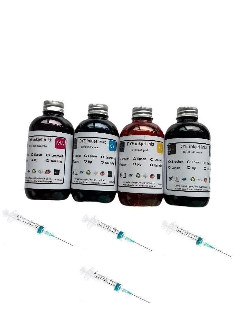 Navul inkt refill inkt Hp 15 45 27 28 56 57 336 337 338 339, Ophalen of Verzenden, Nieuw, Toner